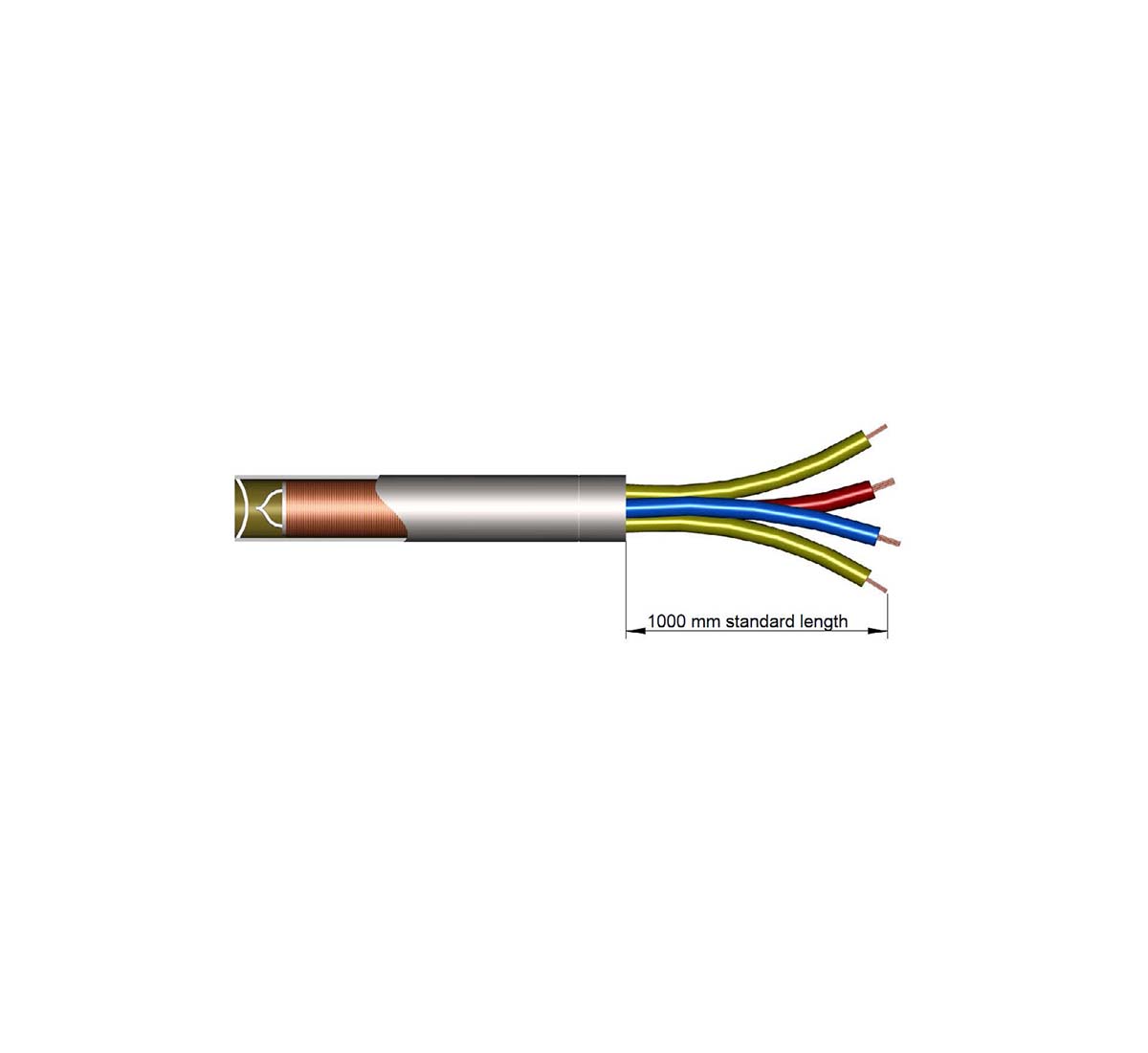 A picture of cartridge heaters - Ø12,5 mm with built-in thermocouple