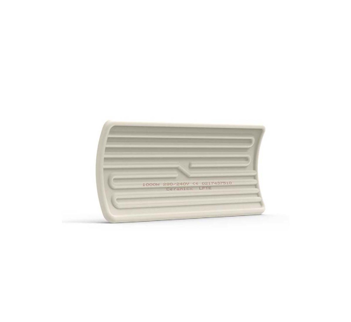 A picture of an Infrared elements in ceramic LFTE - large full trough element
