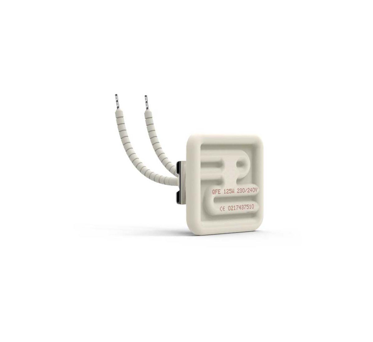 A picture of an Infrared elements in ceramic QFE – quarter flat element