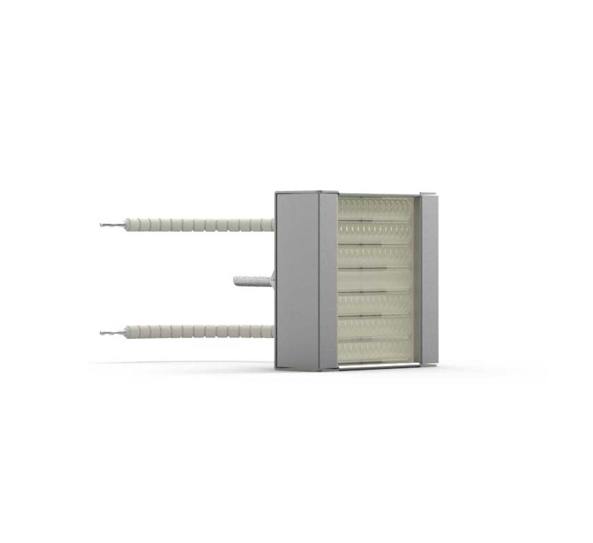 A picture of an Infrared elements in quartz QQE - quarter quartz element