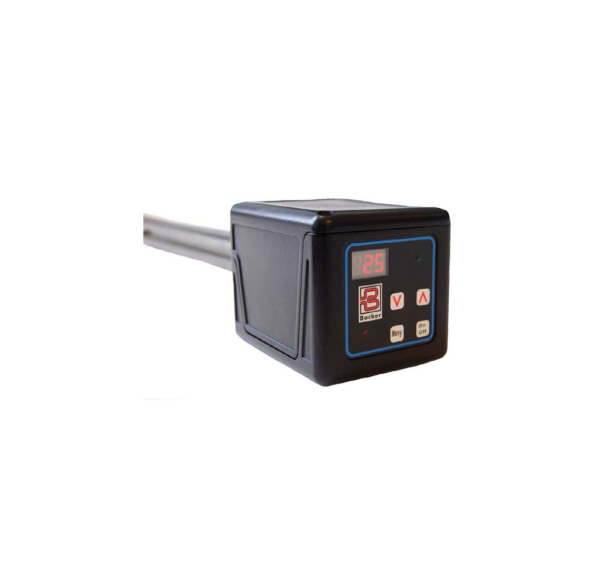A picture of a terminal box K31E complete with immersion heater